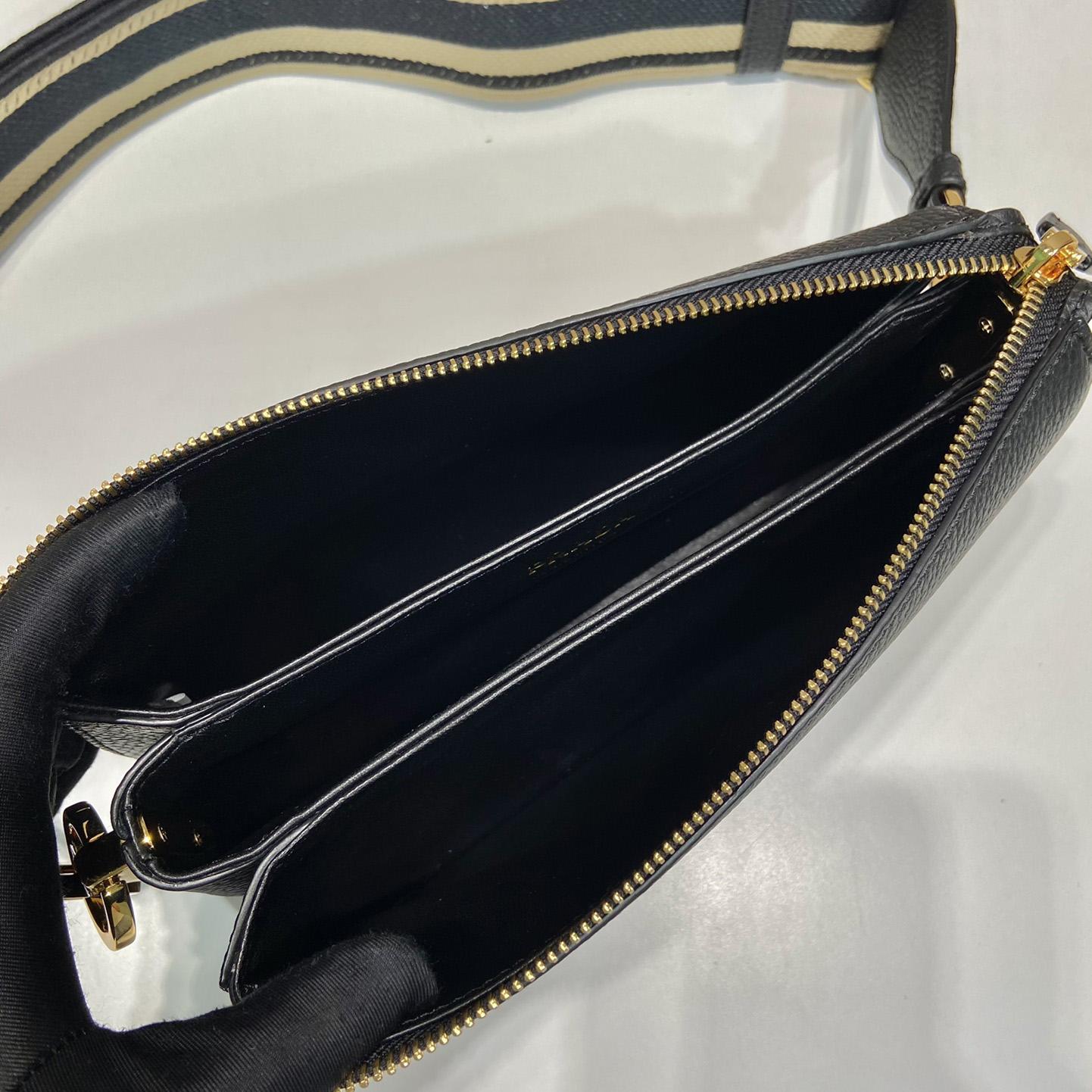 Prada Leather Shoulder Bag - FashionPlug