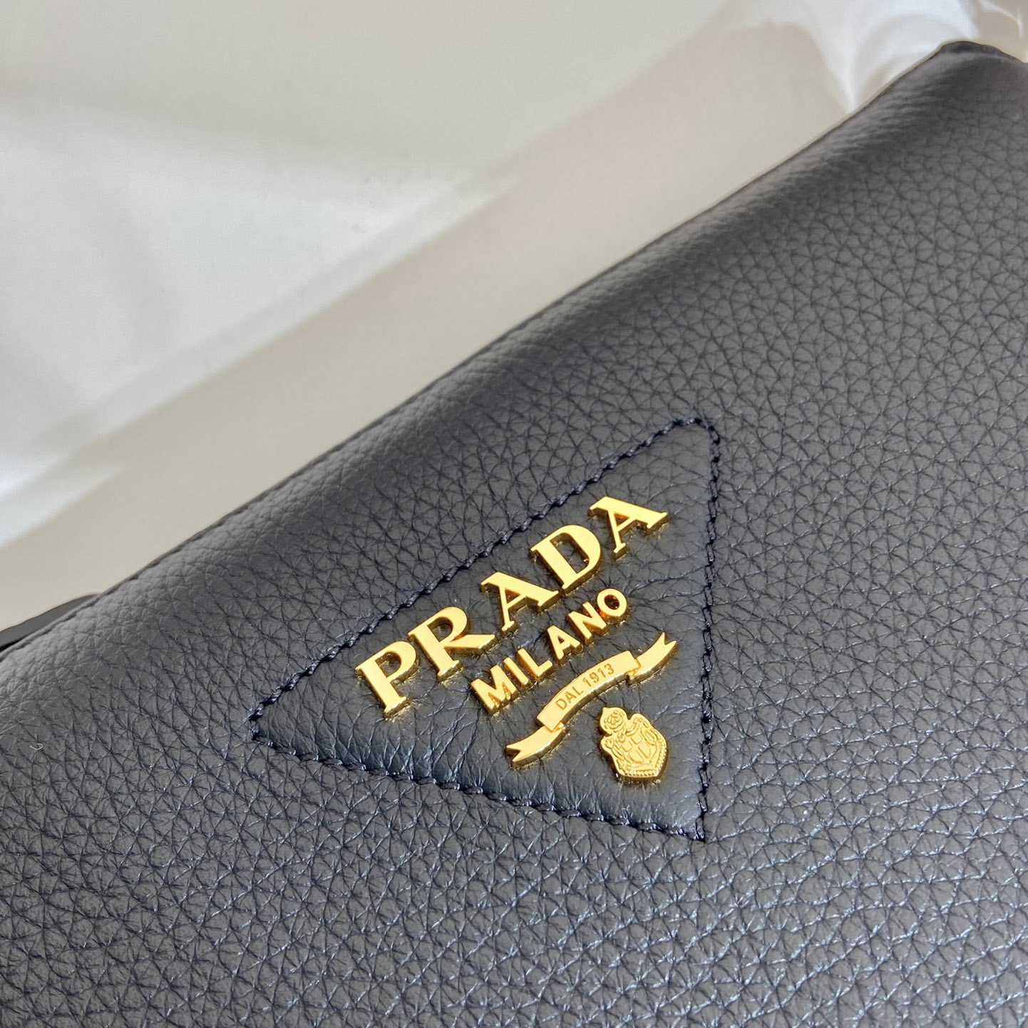 Prada Leather Shoulder Bag - FashionPlug