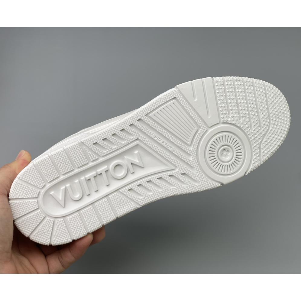 Louis Vuitton Trainer Sneaker (Upon UK Size) - FashionPlug