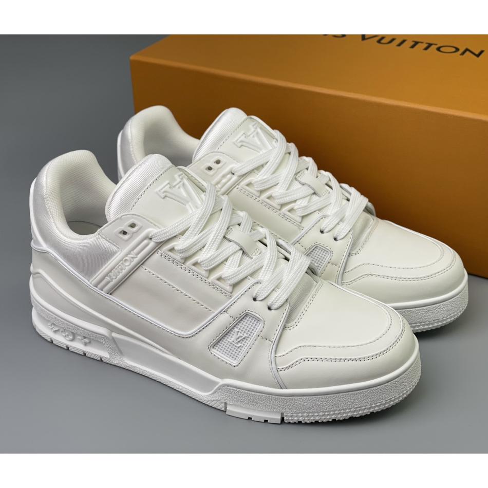 Louis Vuitton Trainer Sneaker (Upon UK Size) - FashionPlug