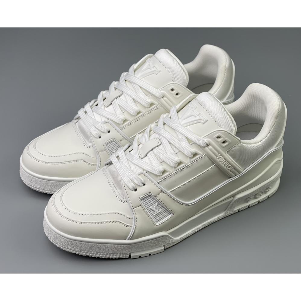 Louis Vuitton Trainer Sneaker (Upon UK Size) - FashionPlug