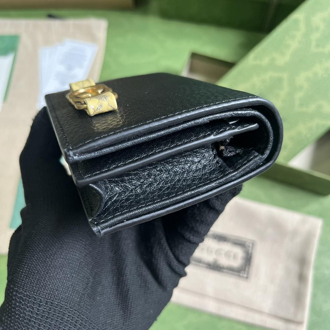 Gucci Wallet With Interlocking G Python Bow - FashionPlug