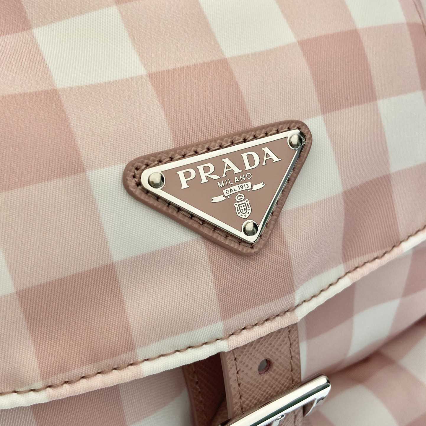 Prada Small Printed Re-Nylon Backpack - FashionPlug