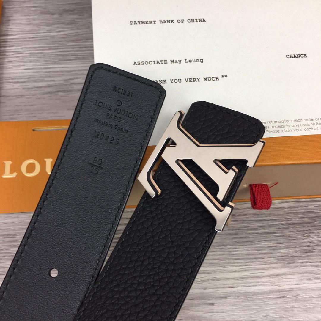 Louis Vuitton LV Shape 40MM Reversible Belt - FashionPlug