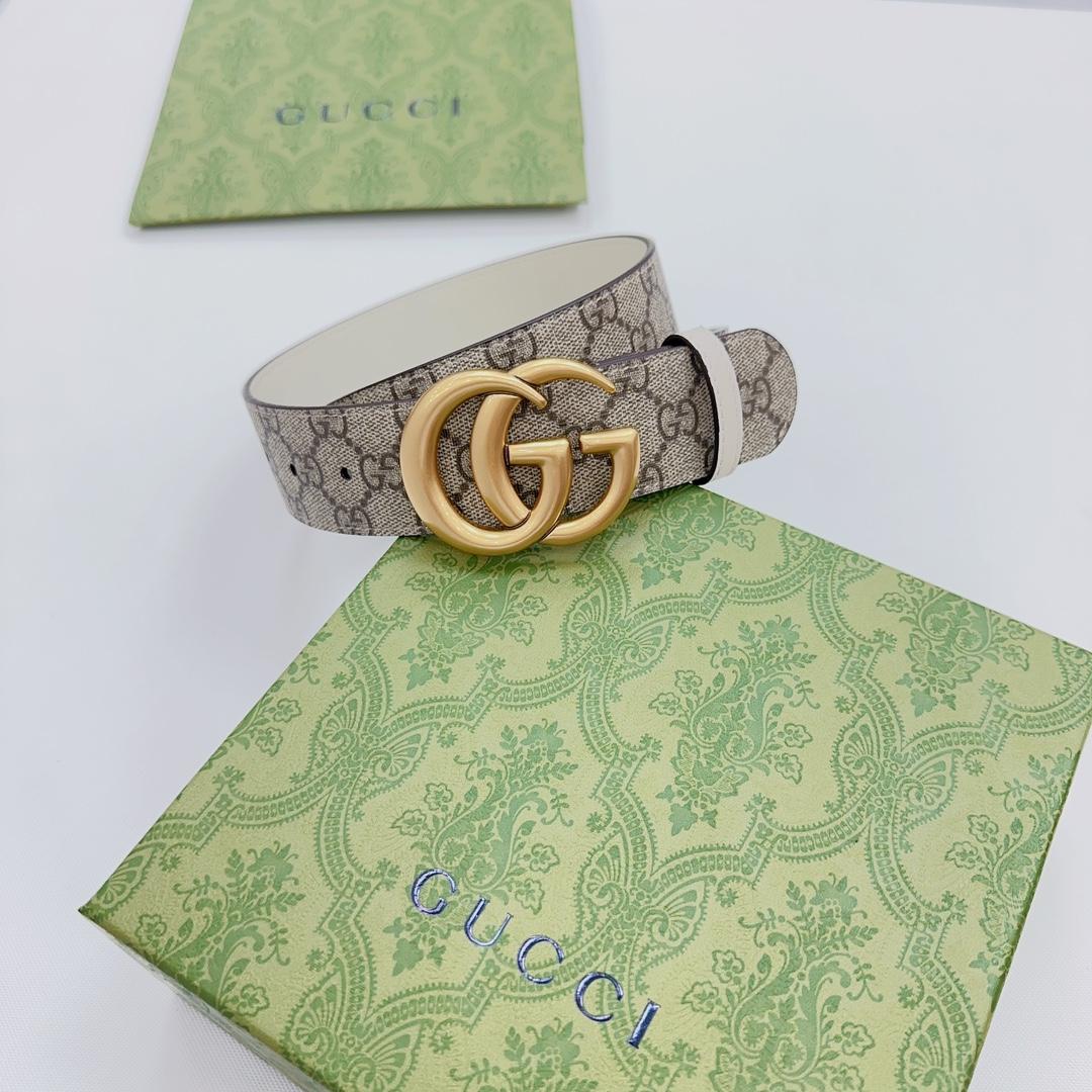 Gucci GG Marmont Reversible Belt - FashionPlug