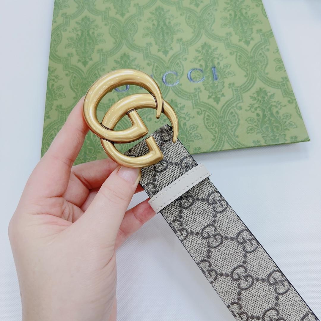 Gucci GG Marmont Reversible Belt - FashionPlug