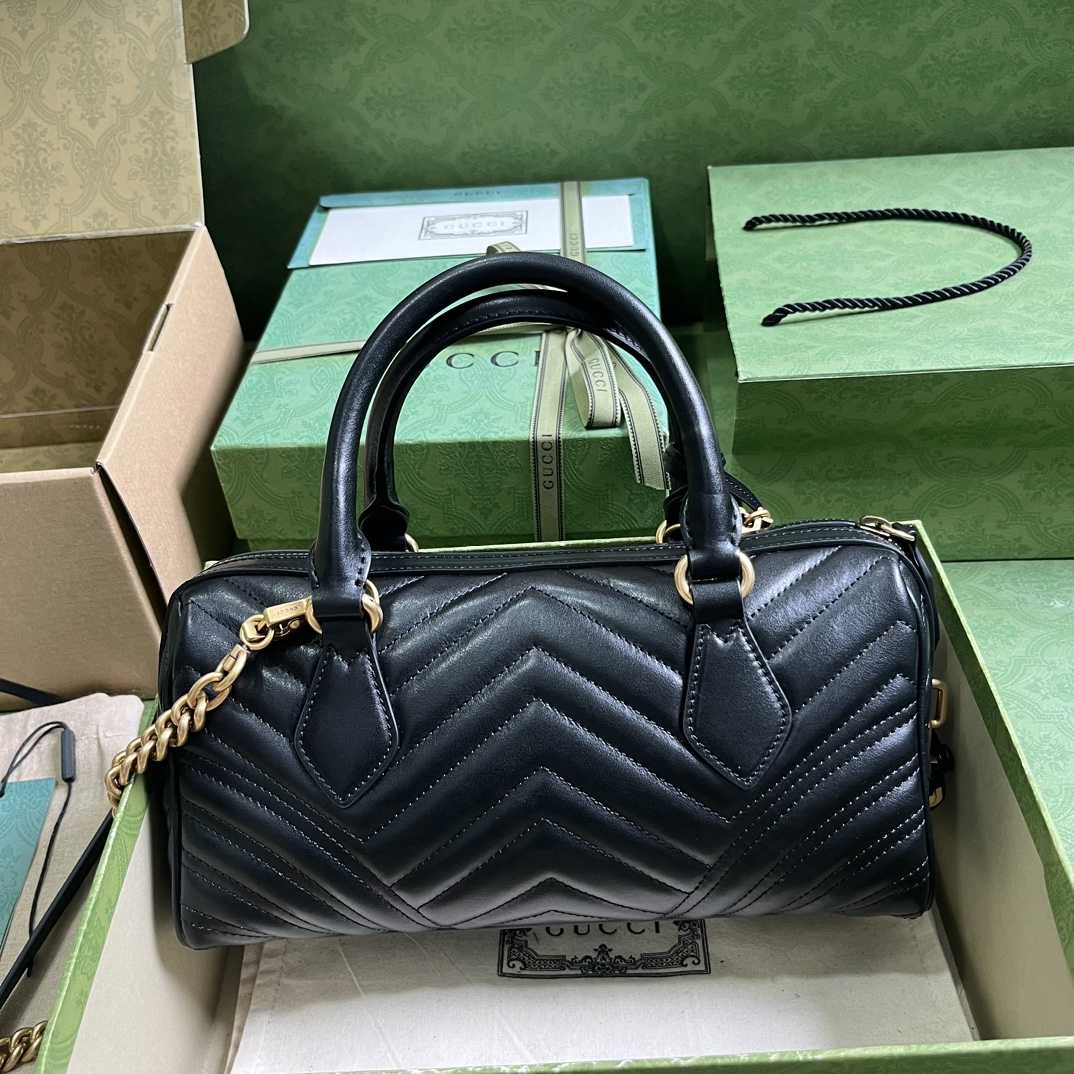 Gucci GG Marmont Small Top Handle Bag(27-13.5-10cm) - FashionPlug