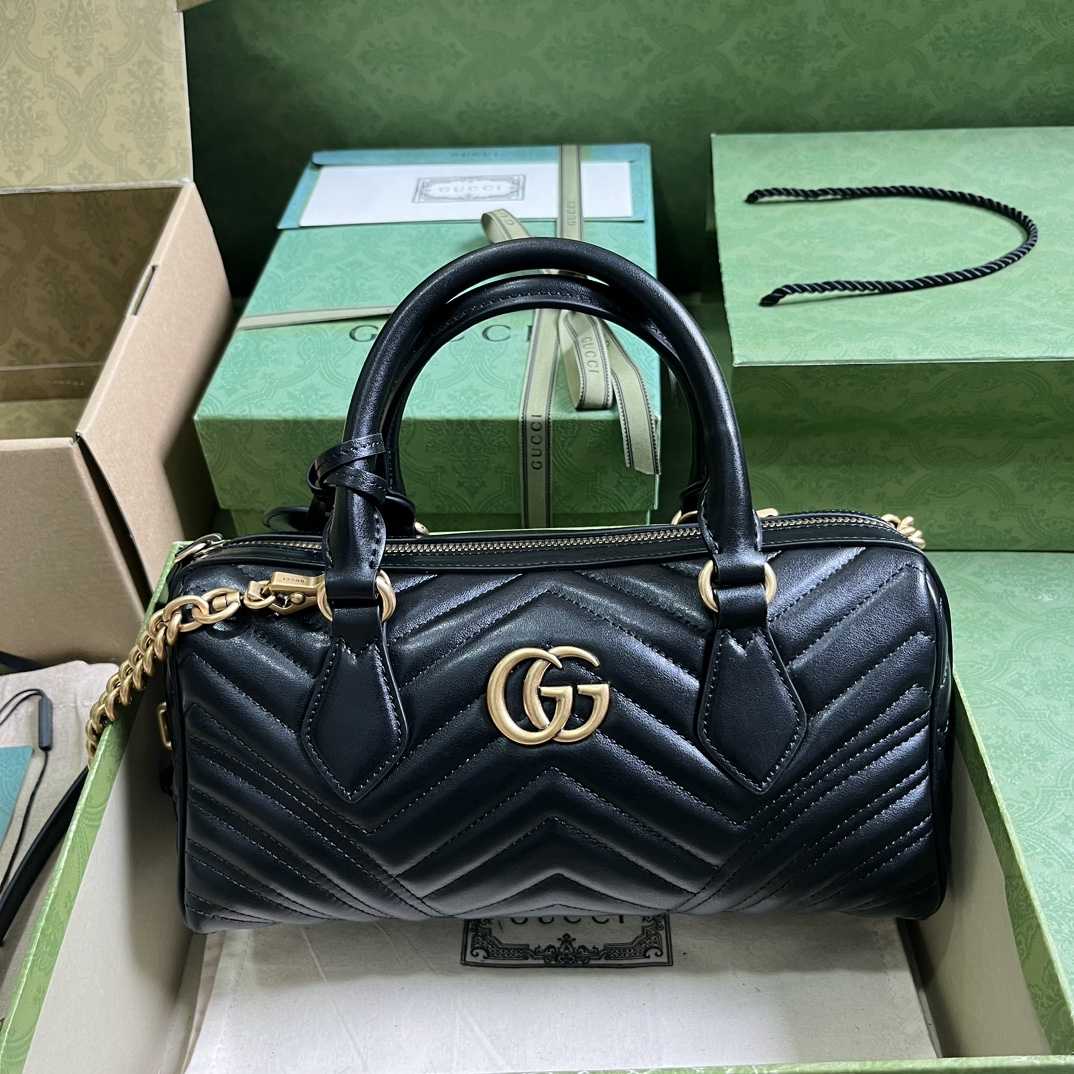 Gucci GG Marmont Small Top Handle Bag(27-13.5-10cm) - FashionPlug