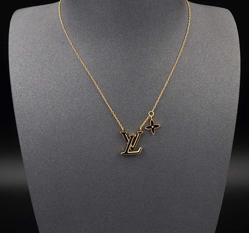 Louis Vuitton LV Iconic Enamel Necklace     - FashionPlug