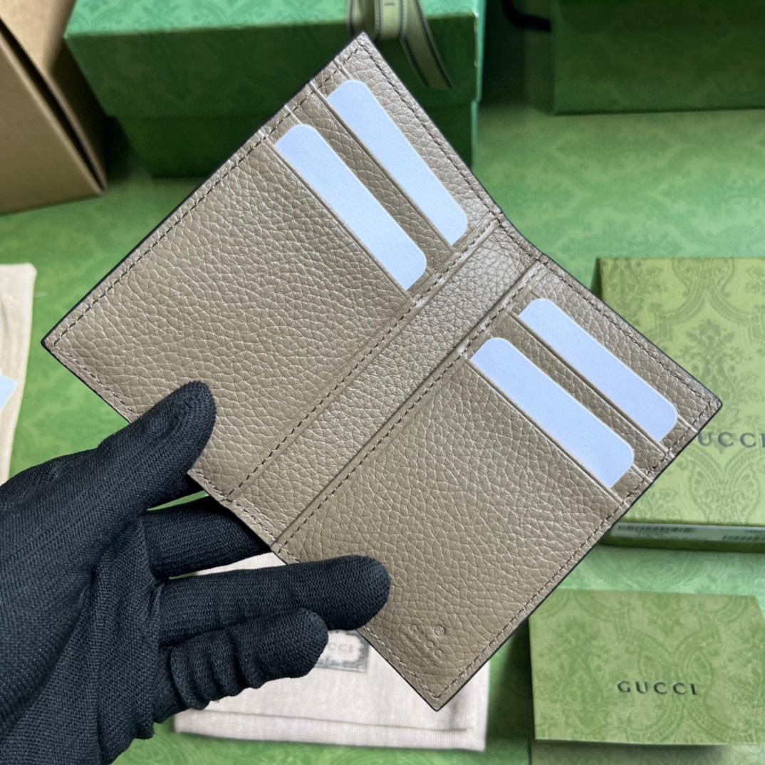 Gucci Jumbo GG Card Case - FashionPlug