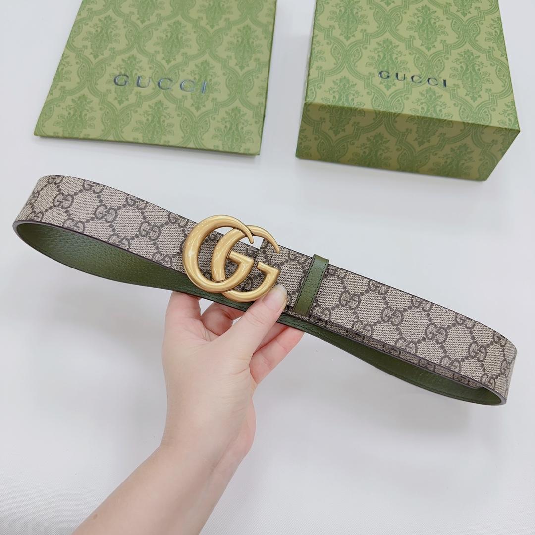 Gucci GG Marmont Reversible Belt - FashionPlug