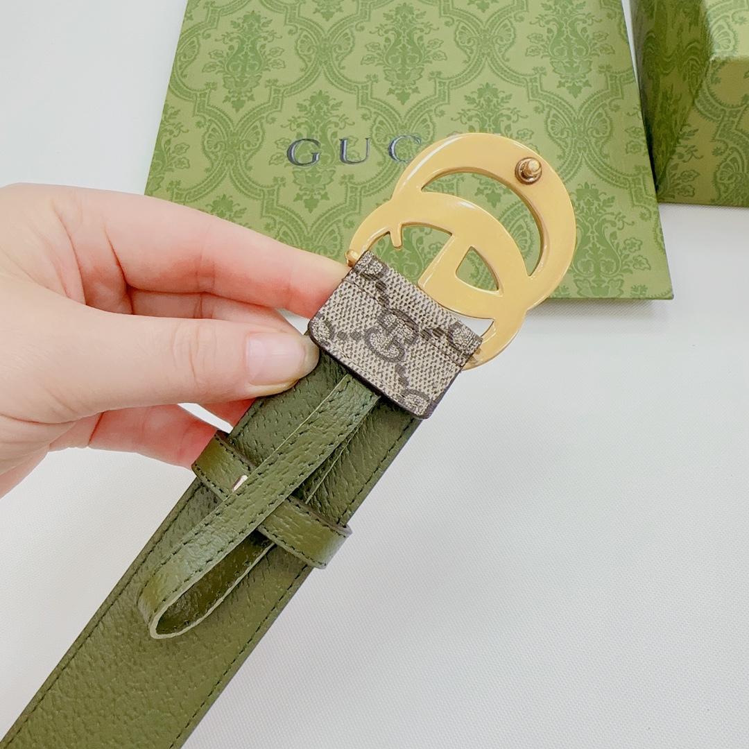 Gucci GG Marmont Reversible Belt - FashionPlug