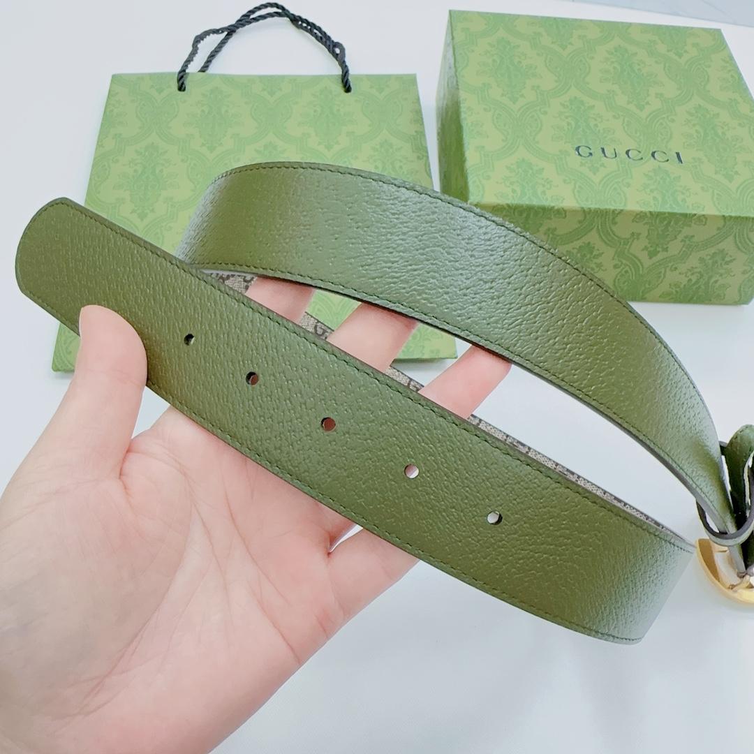 Gucci GG Marmont Reversible Belt - FashionPlug