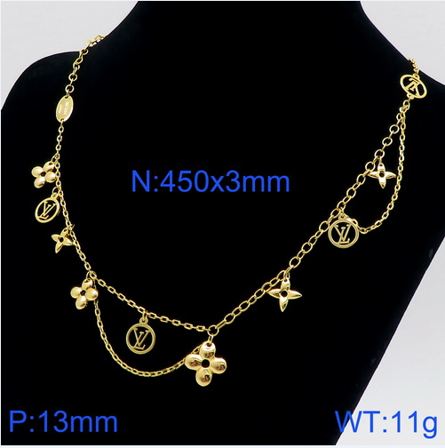 Louis Vuitton Blooming Supple Necklace   M64855 - FashionPlug