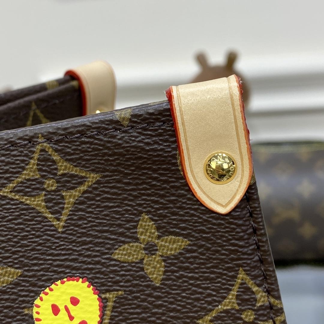 Louis Vuitton LV x YK OnTheGo MM(35 x 27 x 14cm)  M46429 - FashionPlug