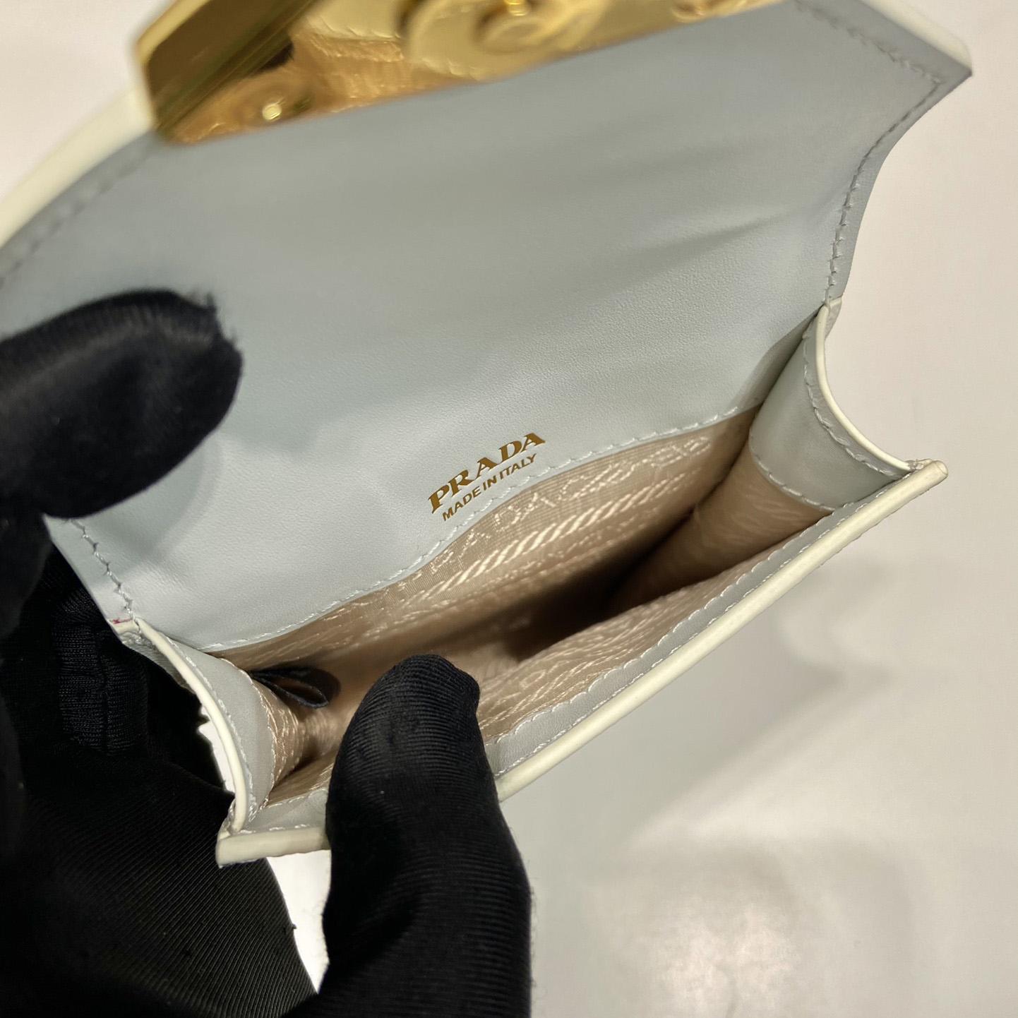 Prada Saffiano Leather Mini-Bag - FashionPlug