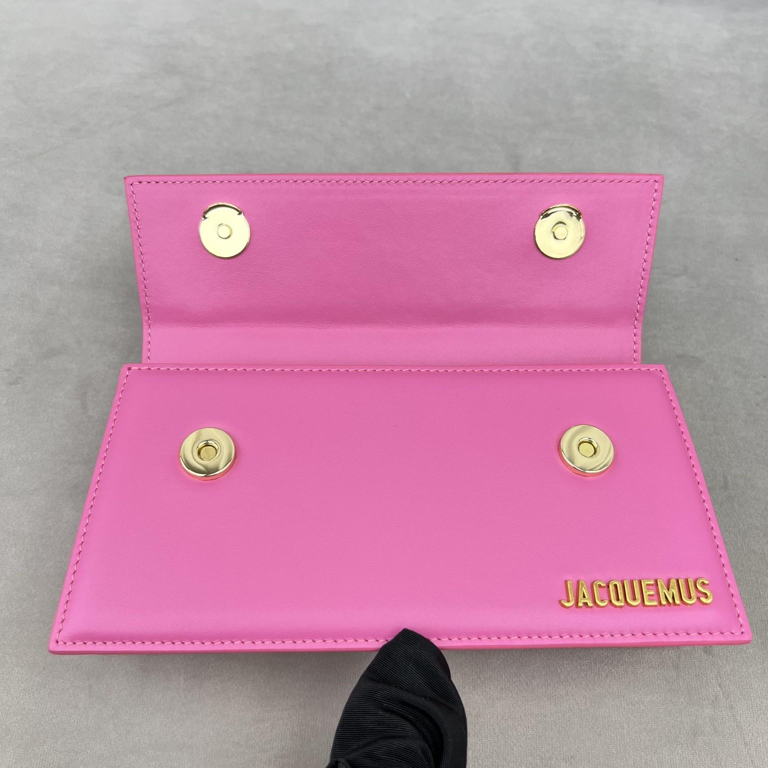 Jacquemus Le Chiquito Long Leather Handbag - FashionPlug