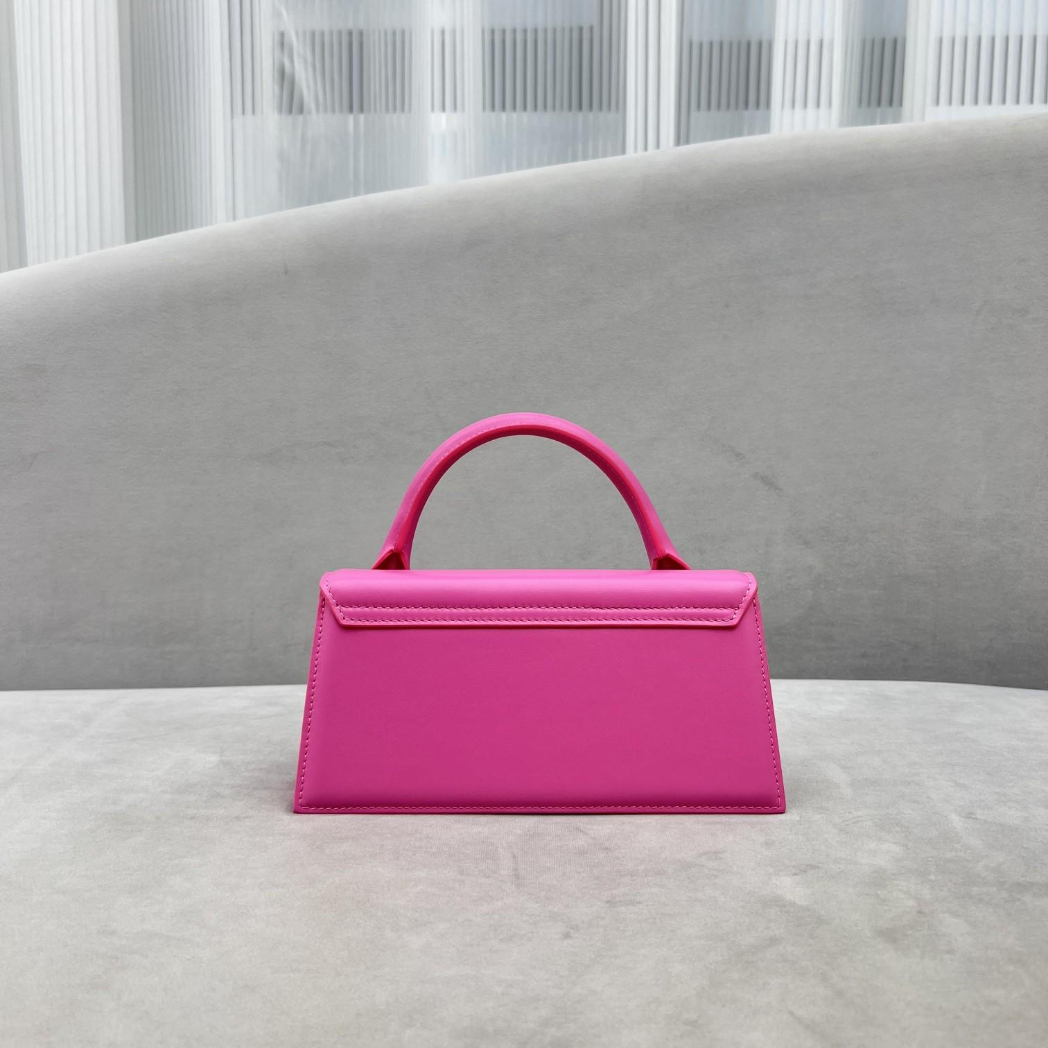 Jacquemus Le Chiquito Long Leather Handbag - FashionPlug