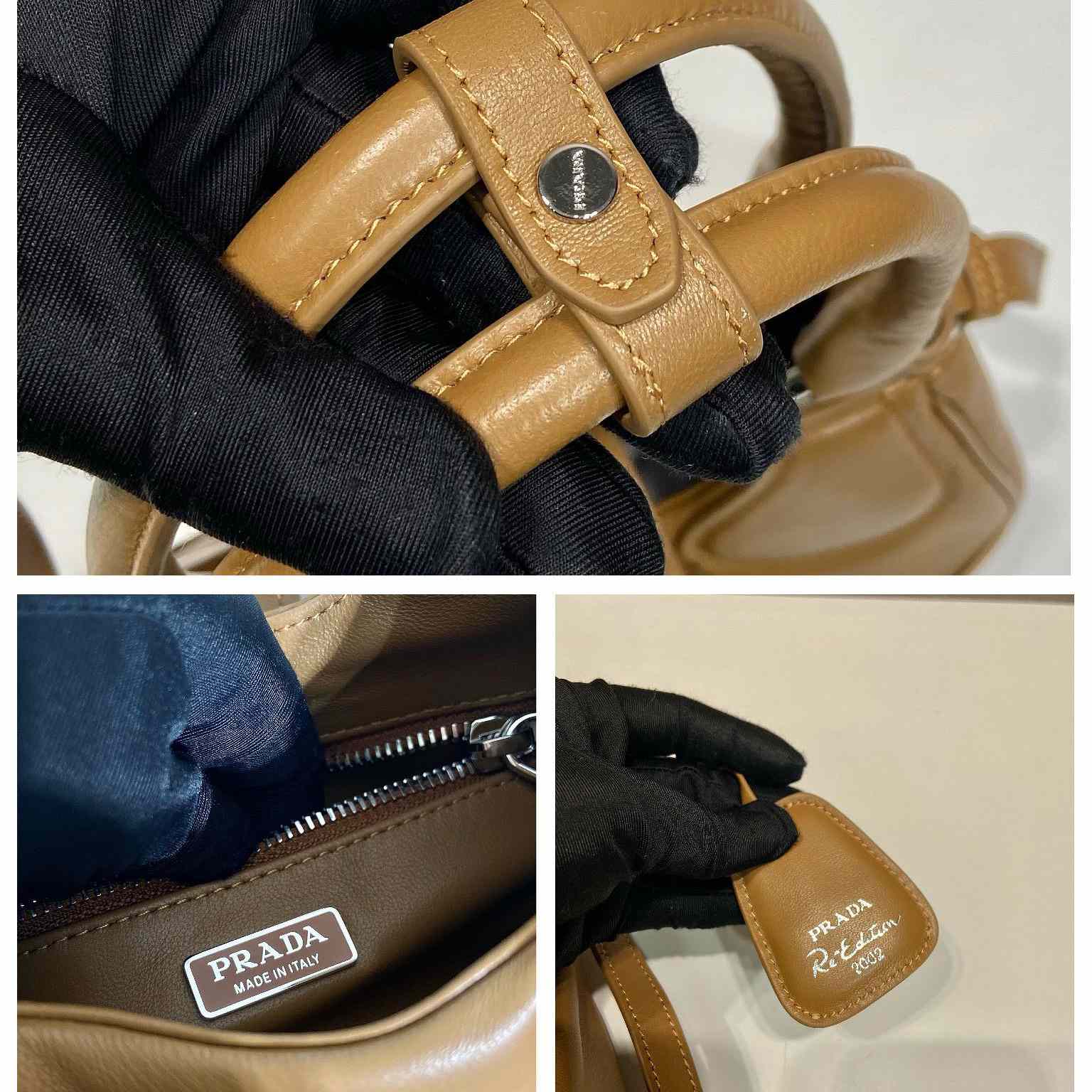 Prada Moon Padded Nappa-leather Bag - FashionPlug