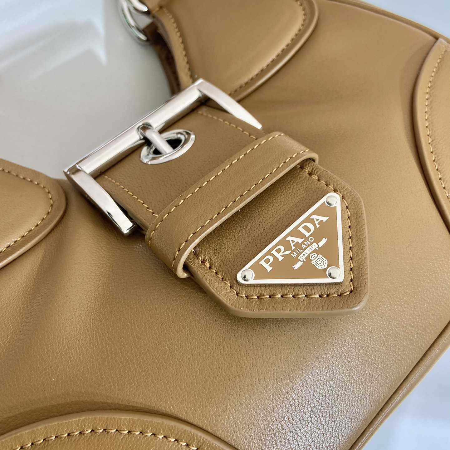 Prada Moon Padded Nappa-leather Bag - FashionPlug