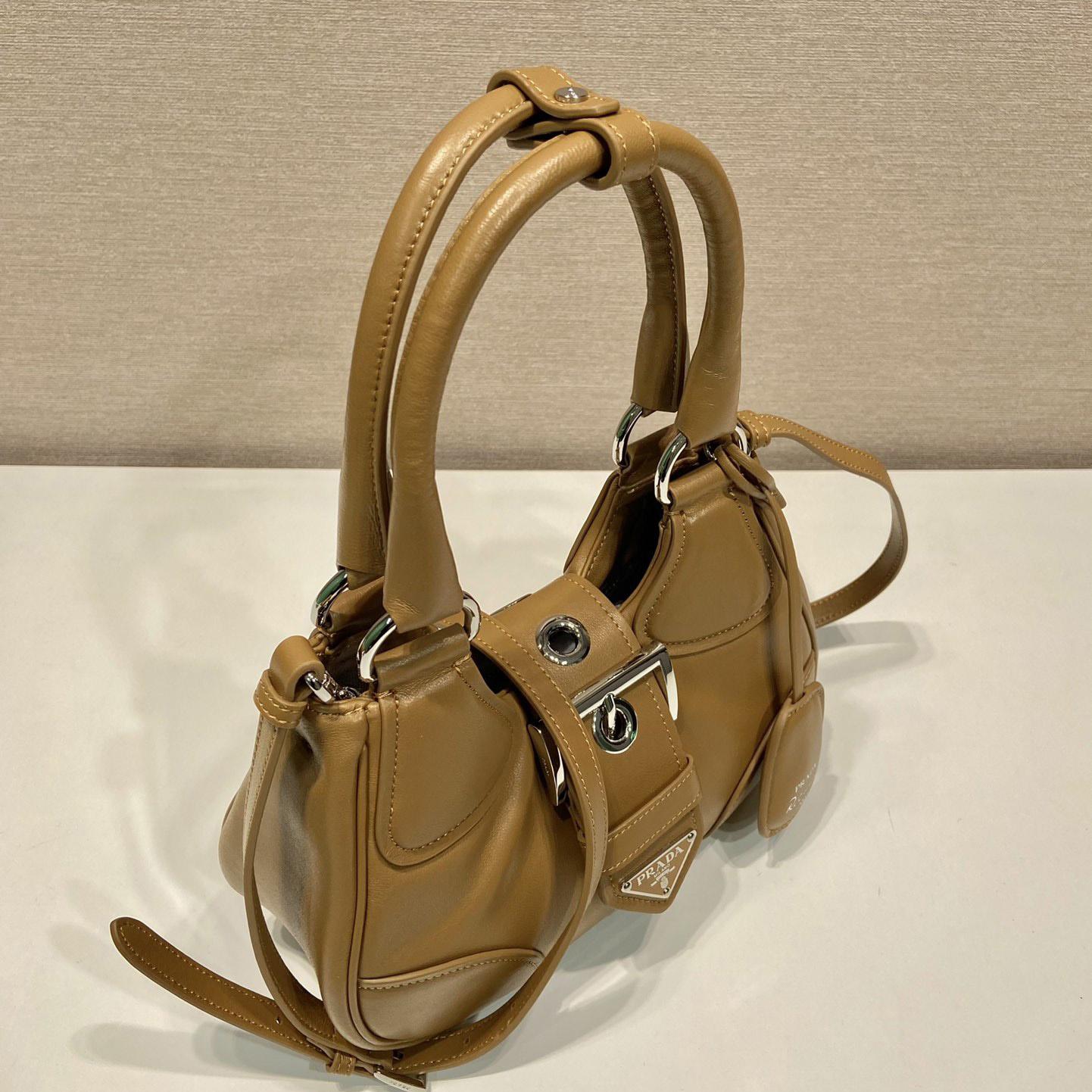 Prada Moon Padded Nappa-leather Bag - FashionPlug