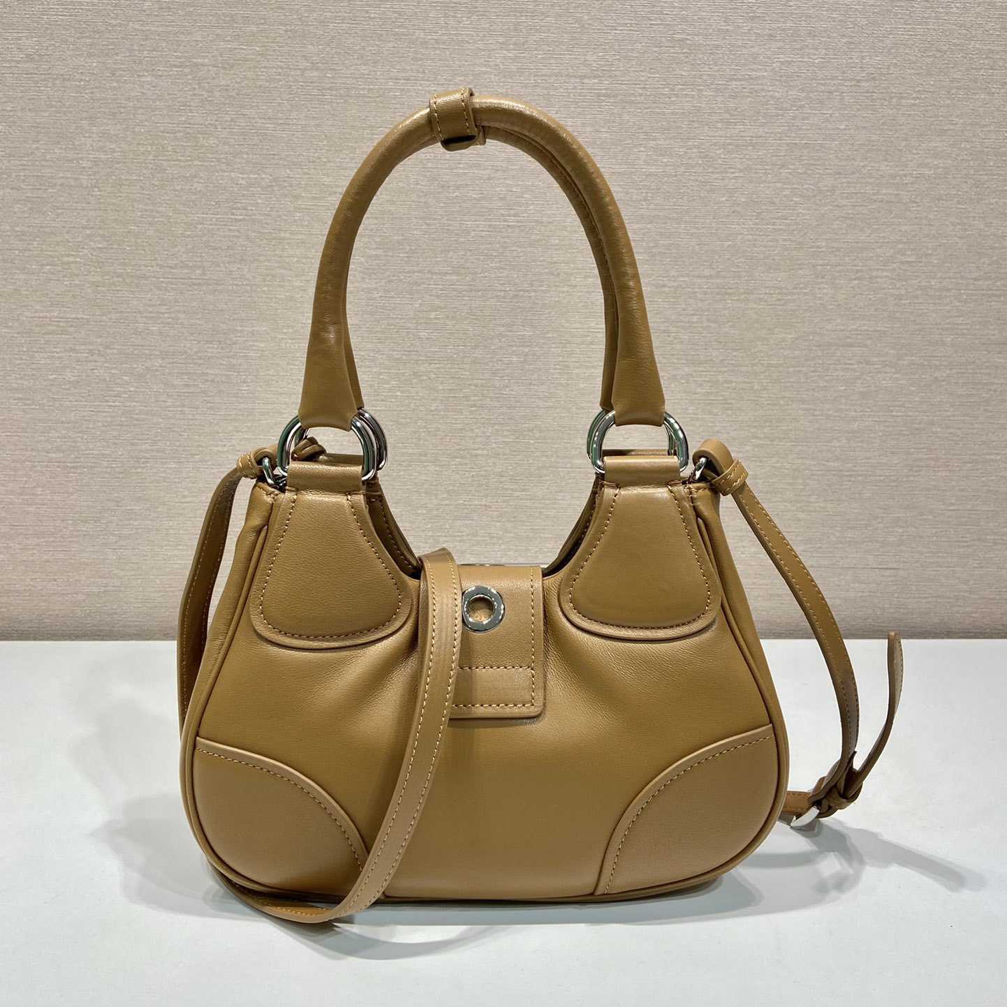 Prada Moon Padded Nappa-leather Bag - FashionPlug