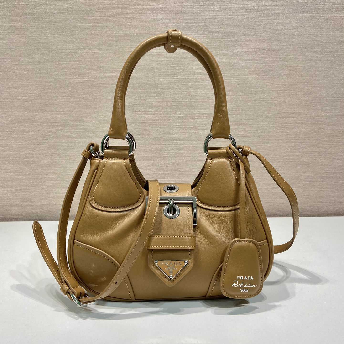 Prada Moon Padded Nappa-leather Bag - FashionPlug