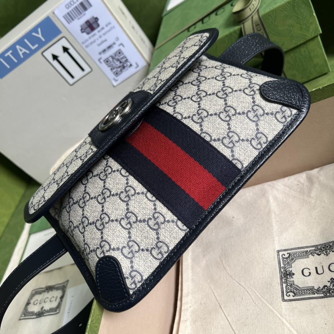 Gucci Ophidia Belt Bag(22*17*3.5cm) - FashionPlug