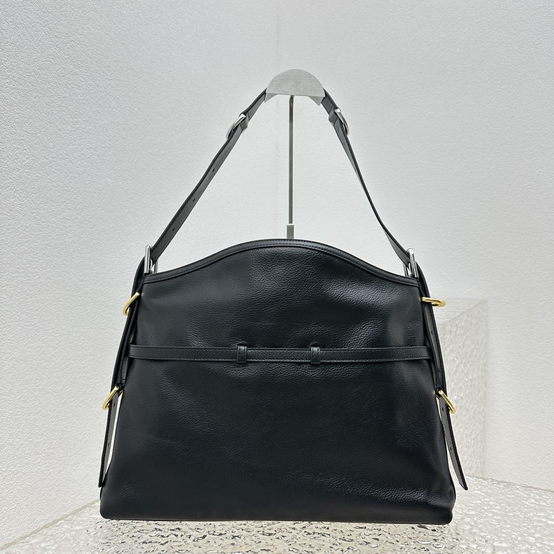 Givenchy Medium Voyou Bag In Leather(32-37-6.5cm) - FashionPlug