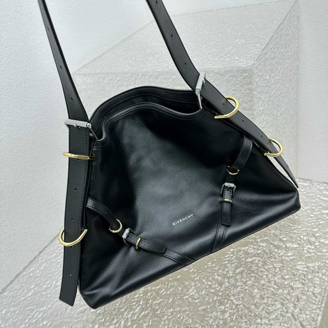 Givenchy Medium Voyou Bag In Leather(32-37-6.5cm) - FashionPlug