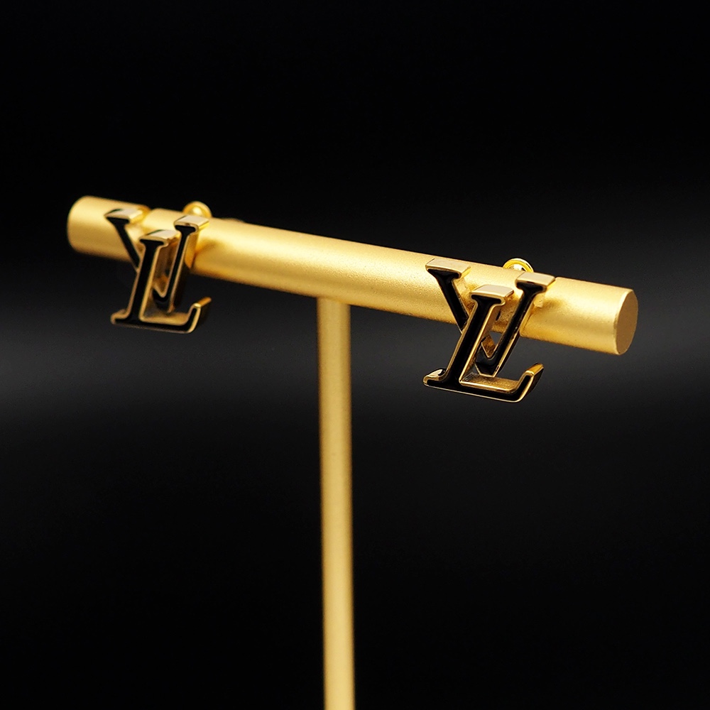 Louis Vuitton LV Iconic Enamel Earrings   M01135 - FashionPlug