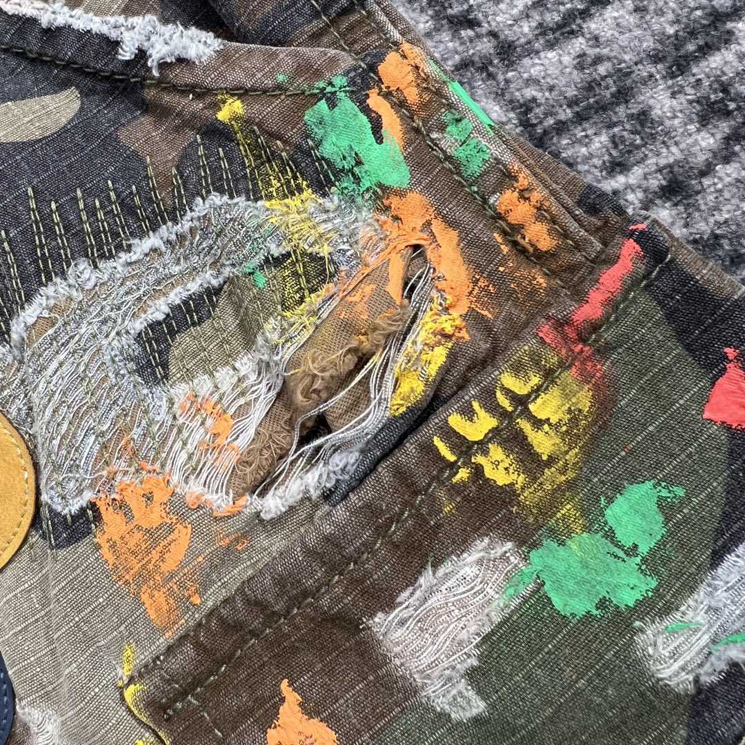 Gallery Dept G Patch Camo Cargo Shorts   629 - FashionPlug