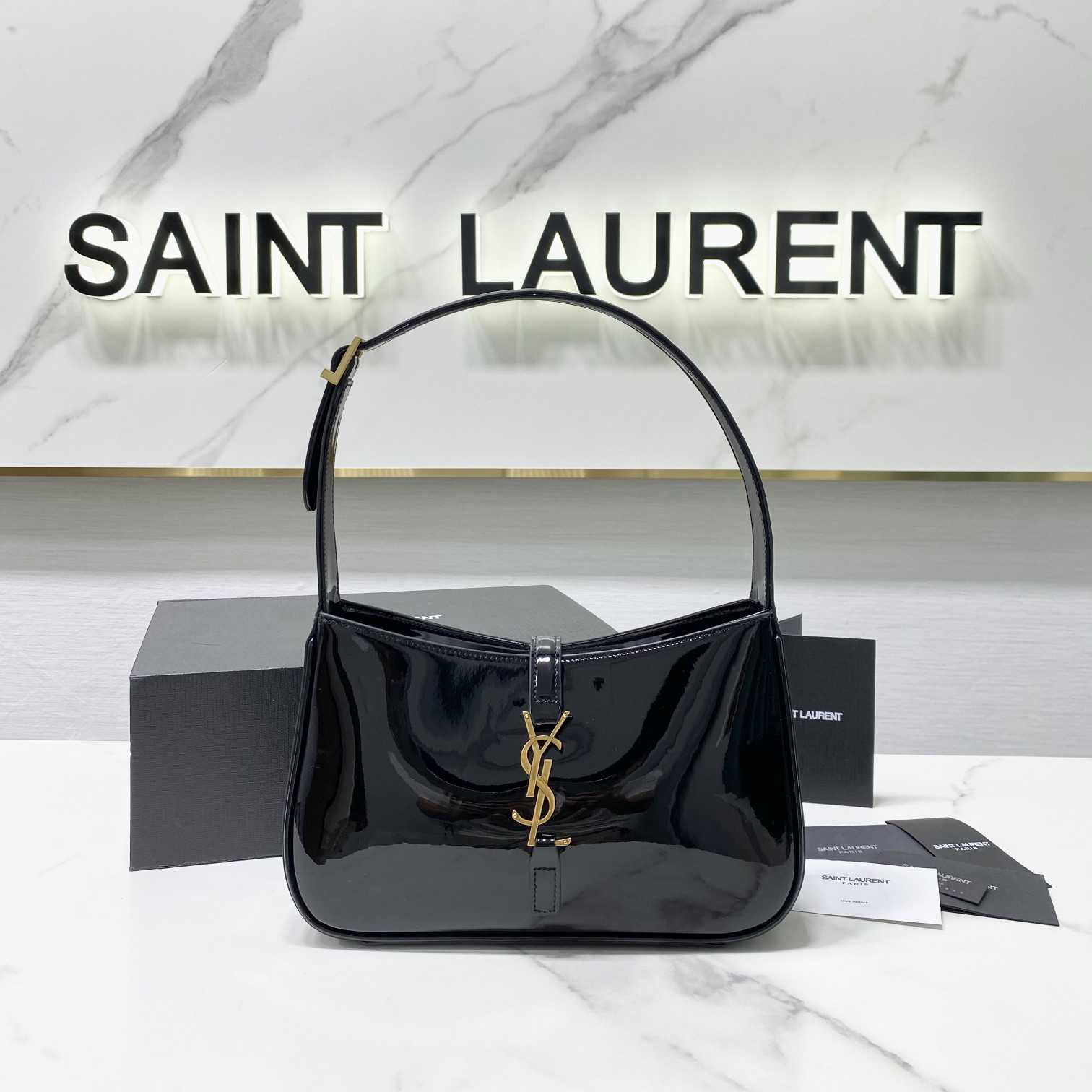 Saint Laurent Le 5 À 7 In Patent Leather - FashionPlug