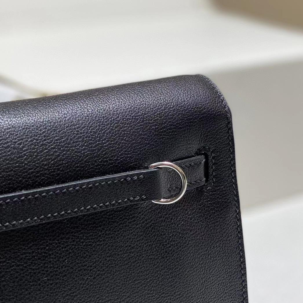 Hermes Kelly Mini Women Handbag(22-17-4cm ) - FashionPlug