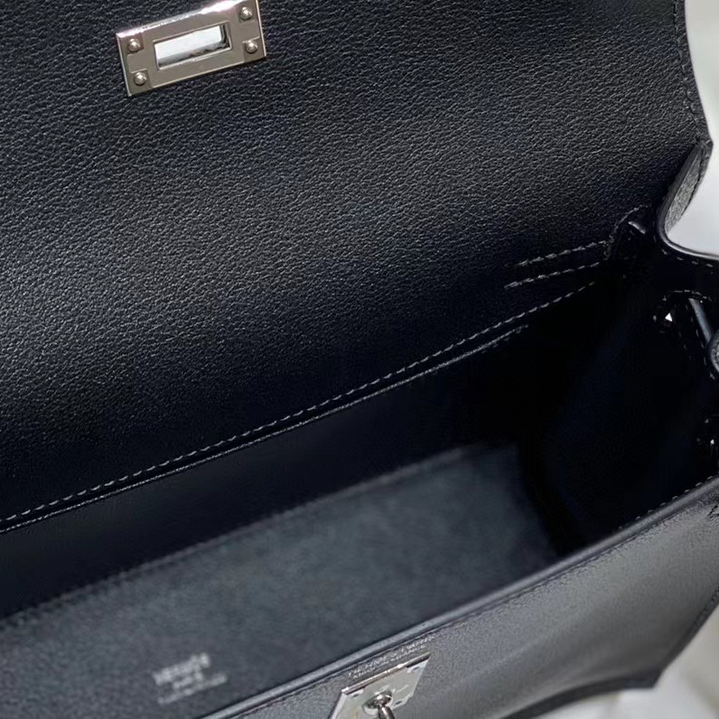Hermes Kelly Mini Women Handbag(22-17-4cm ) - FashionPlug