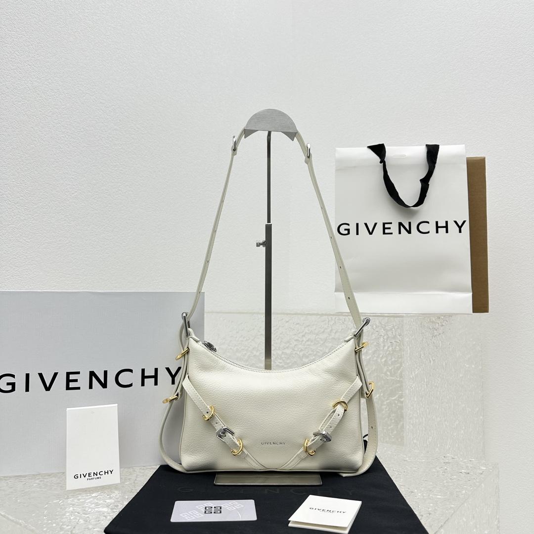 Givenchy Mini Voyou Bag In Leather (18X24x3.5cm) - FashionPlug