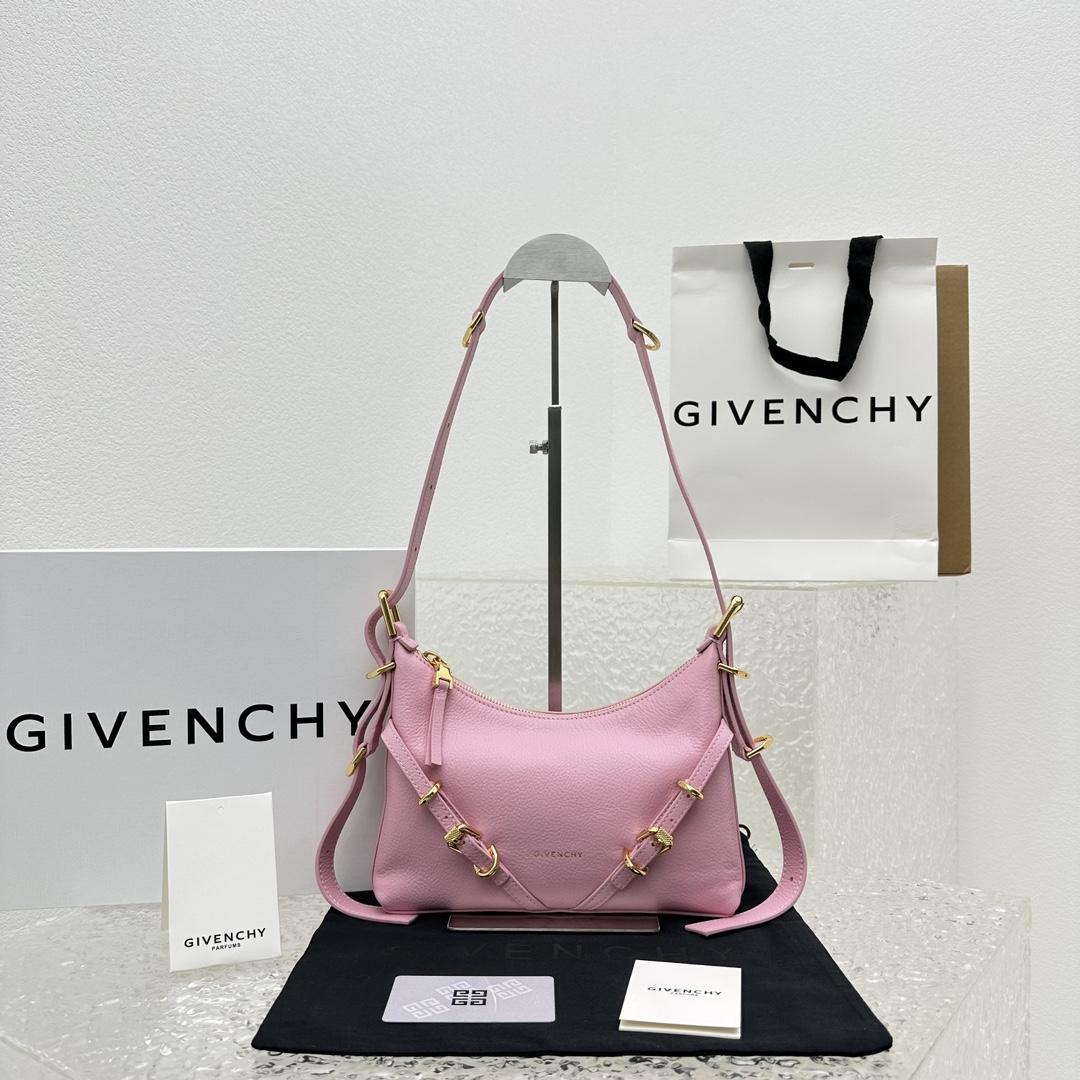 Givenchy Mini Voyou Bag In Leather (18X24x3.5cm) - FashionPlug