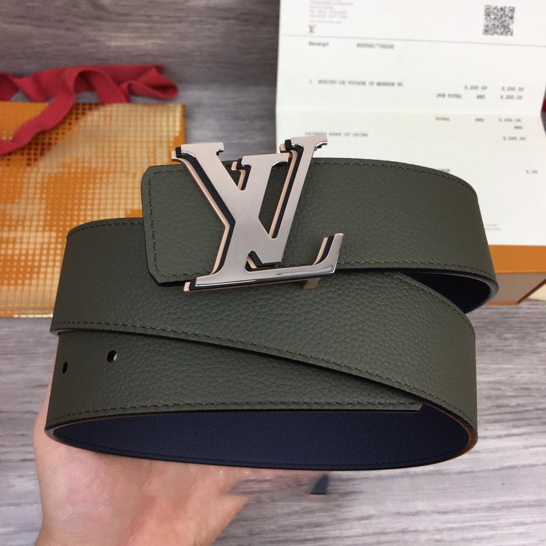 Louis Vuitton LV Shape 40MM Reversible Belt - FashionPlug