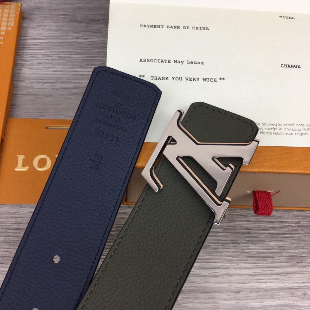 Louis Vuitton LV Shape 40MM Reversible Belt - FashionPlug