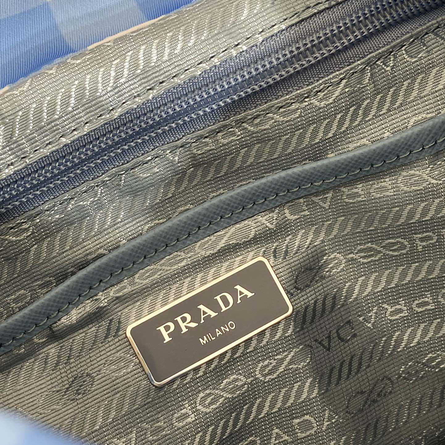 Prada Small Printed Re-Nylon Backpack - FashionPlug