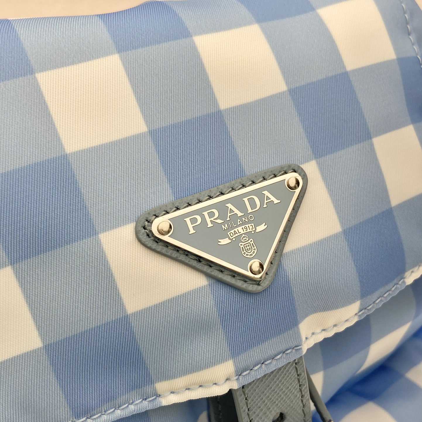 Prada Small Printed Re-Nylon Backpack - FashionPlug