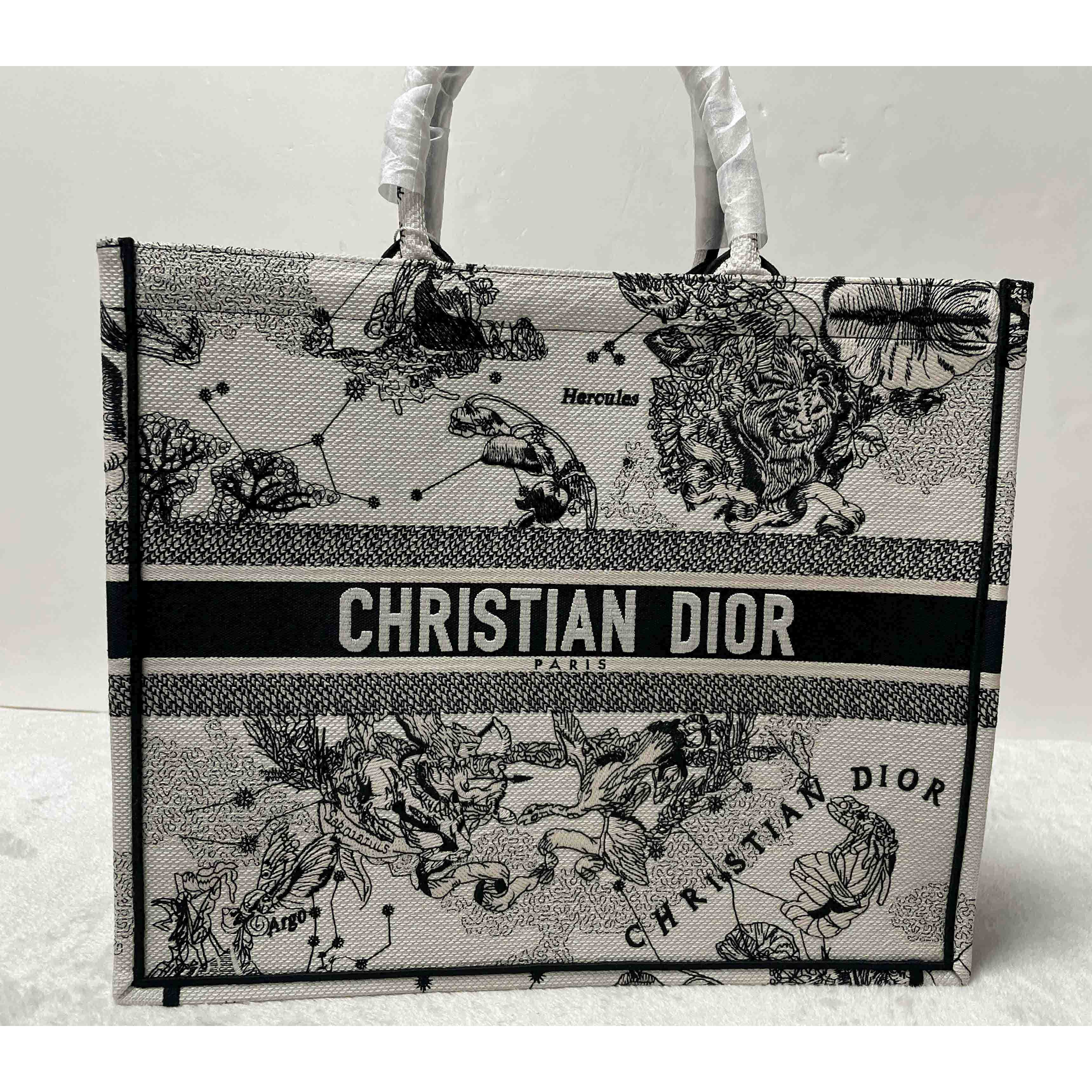 Dior Oblique Embroidered Book Tote(41.5-25-18cm) (50% Off Sale) pb139 - FashionPlug