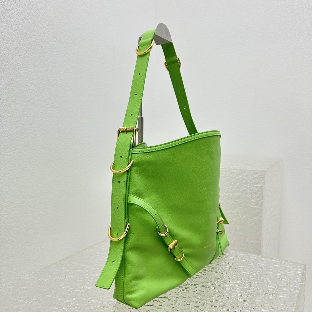 Givenchy Medium Voyou Bag In Leather(32-37-6.5cm) - FashionPlug