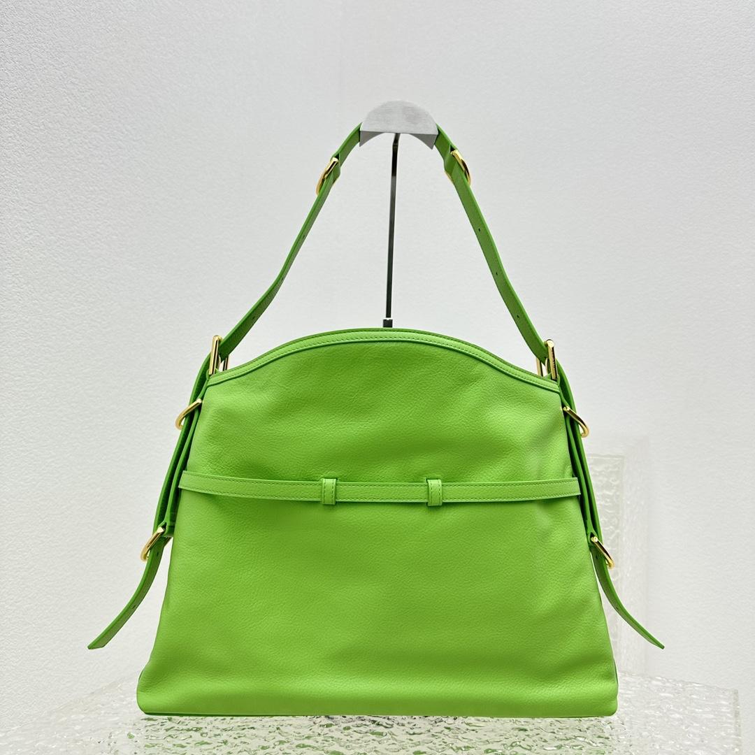 Givenchy Medium Voyou Bag In Leather(32-37-6.5cm) - FashionPlug