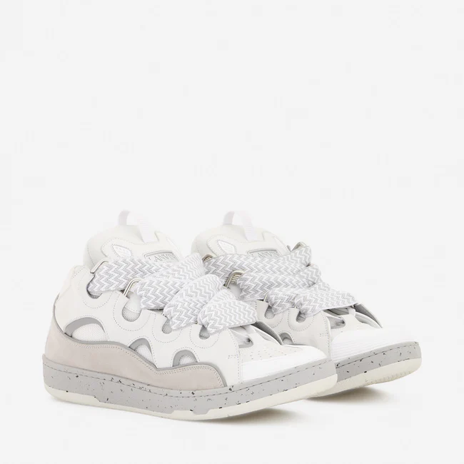 Lanvin Curb Sneakers - FashionPlug