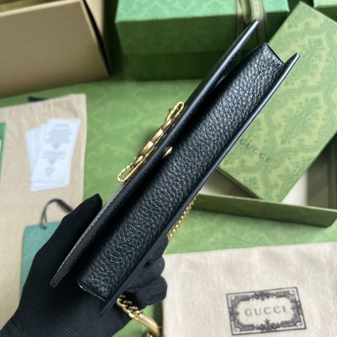 Gucci Chain Wallet With Interlocking G Python Bow(19-10-4cm) - FashionPlug