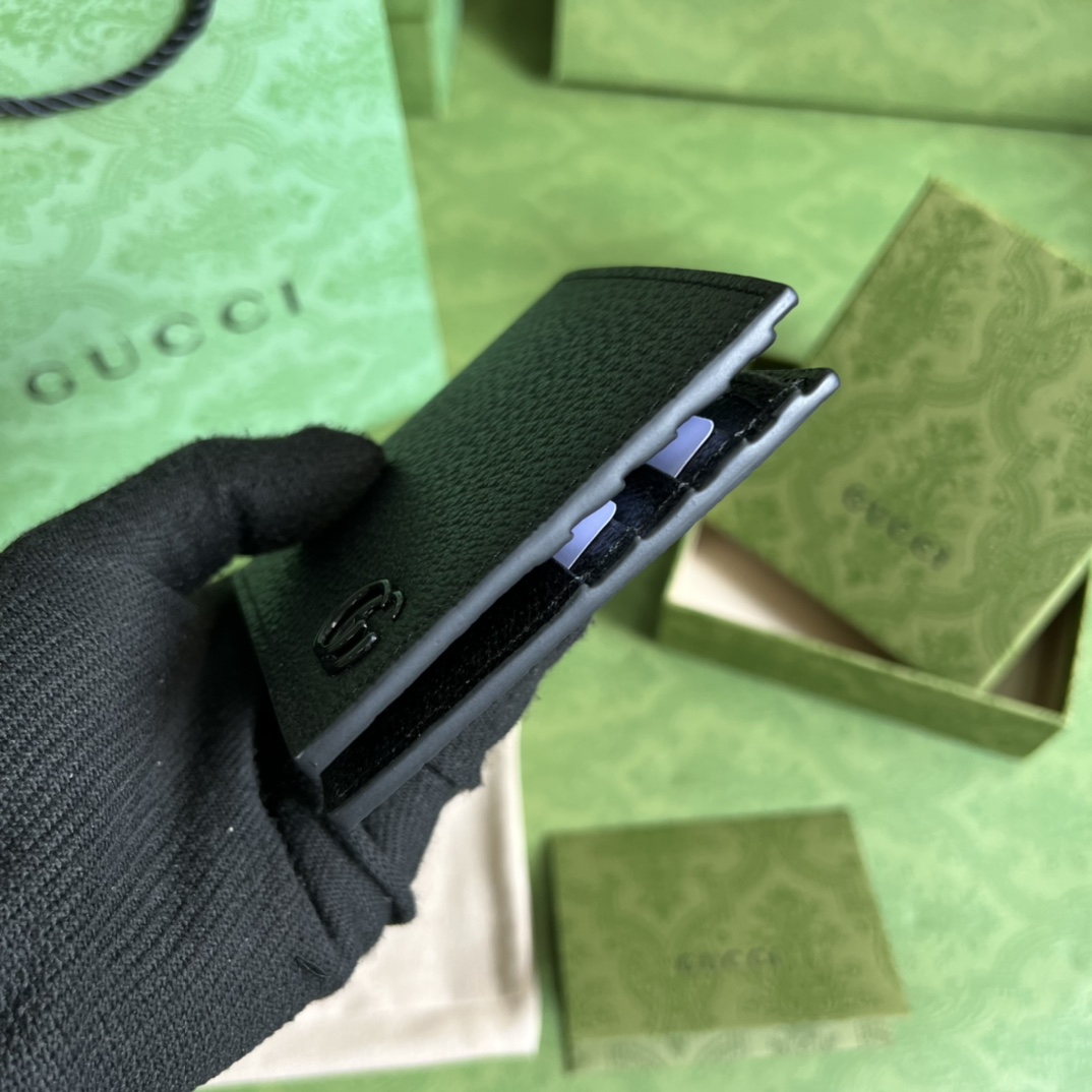 Gucci GG Marmont Leather Bi-fold Wallet - FashionPlug