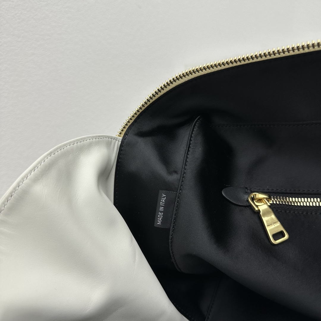 Miu Miu Leather Top-handle Bag - FashionPlug