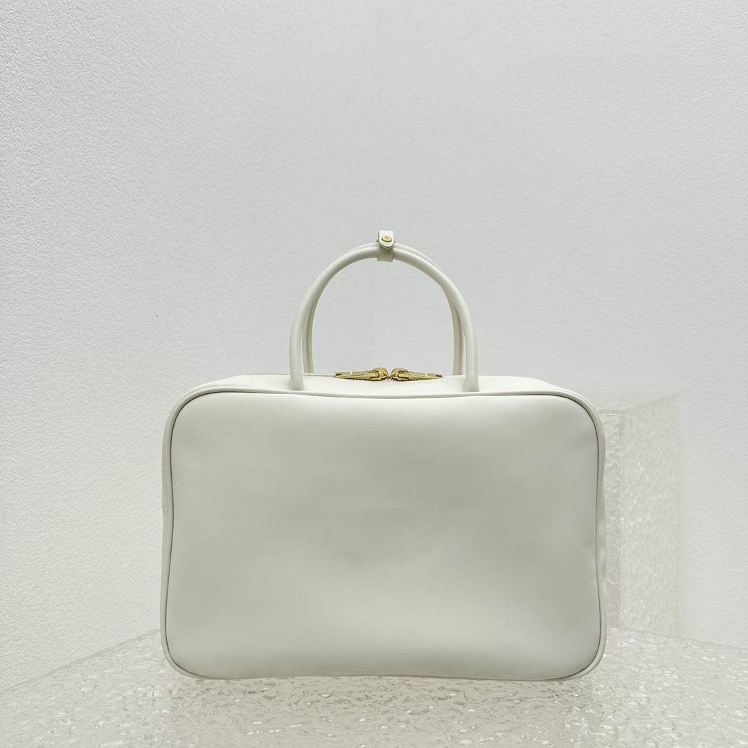 Miu Miu Leather Top-handle Bag - FashionPlug