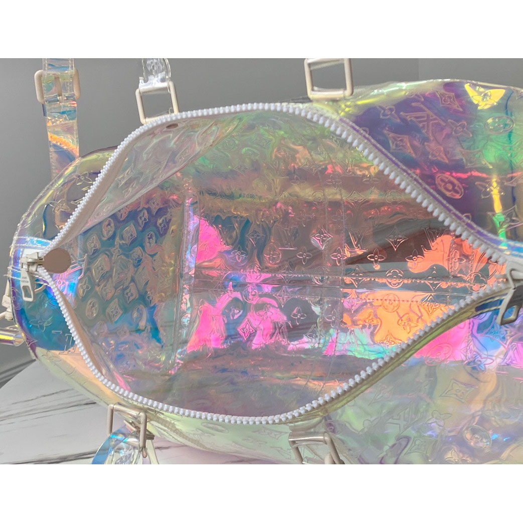 Louis Vuitton Keepall Bandouliere 50 Prism (50-29-23cm)  m53271 - FashionPlug